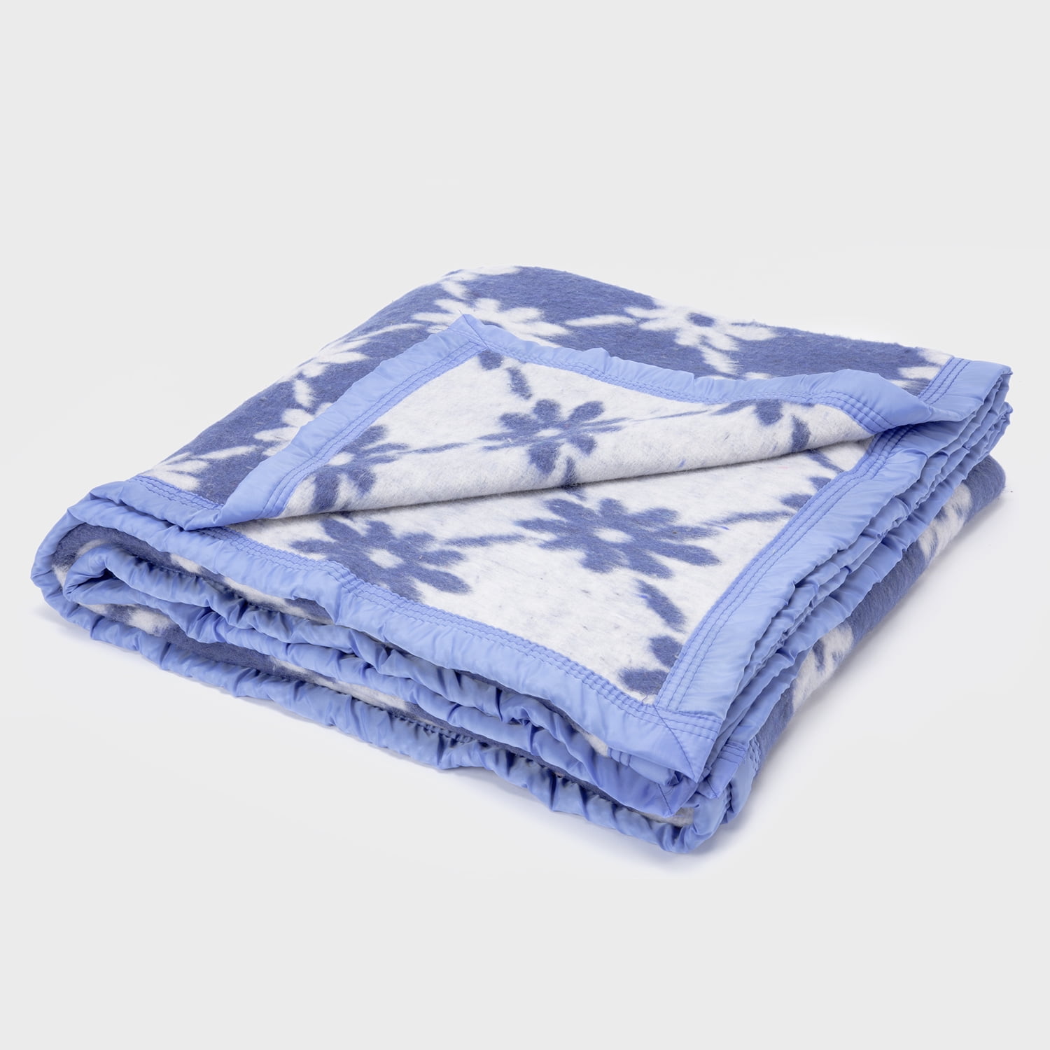 Frazada Jacquard Punto King Azul