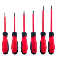 Genericio - Destornillador X6 Pcs Paleta Y Punta Bolsa