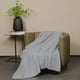 thumbnail image 4 of Manta de Polar Lisa  Gris Plata, 4 of 4