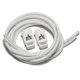 thumbnail image 1 of Cordones iBungee sin atar 107 cm blancos, 1 of 6