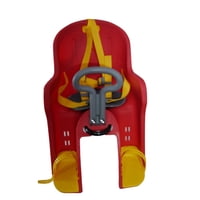 Vipnetwork - Silla Frontal De Niños Para Bicicleta Rojo