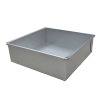 Imahe - Molde Aluminio Cuadrado 19 Cm Base Desmontable