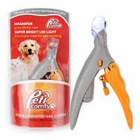 Genérica - Corta Uñas Con Lupa Y Luz Para Perros Pet Comfy Profesional