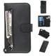 thumbnail image 1 of Funda con Cremallera para Samsung Galaxy A20E, Carcasa Cartera de Cuero PU con Soporte y Tarjetero, 1 of 5