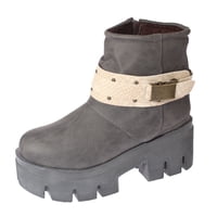 Botín Taupe Vía Franca