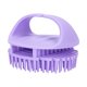 thumbnail image 5 of Masajeador De Cuero Cabelludo Champú Cepillo Cepillo Para El Cabello Con Cerdas De Silicona Suave Para El Cabello Violeta, 5 of 5