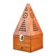 thumbnail image 1 of Soporte De Incienso De Cono, Muebles Piramidales, Caja De Quemador De Incienso De Madera Para Inauguración De La Casa, Madera Amarilla Alta, 1 of 5