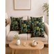 thumbnail image 1 of Pack 4 Fundas para Cojin 45x45 cm Jacquard Botanico Cierre Invisible, 1 of 6