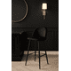 thumbnail image 5 of Pack 2 Pisos de Bar Taburete Velvet 66cm Terciopelo Negro, 5 of 5