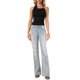 thumbnail image 2 of INSPIRE CHIC Top Halter para Mujer Cuello Halter Sin Espalda Sin Mangas Frontal Metálico Fiesta Salir Conjuntos XS Negro, 2 of 6