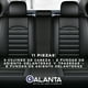 thumbnail image 2 of Funda Cubre Asiento Galanta Ecocuero Set 5 Asientos Luxury, 2 of 10