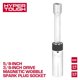 thumbnail image 1 of Vaso para bujía Hyper Tough 3/8 Drive 5/8 magnético CRV, 1 of 3