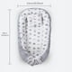 thumbnail image 2 of Foldable and Portable Anti-Pressure Baby Crib with Removable and Washable Cover, Detachable Design with Pillow for Use as a Lounger, 2 of 5