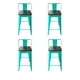 thumbnail image 2 of Pack 4 Pisos Turquesa Tauretes 66 Cm Altura Departamento Con Madera, 2 of 3