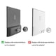thumbnail image 2 of Adaptador de Montaje VESA JUNBOMAOYI para Monitores HP Serie M, 2 of 9