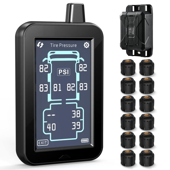 TPMS GUTA GT80 – 12 Sensores 0‑188 PSI Inalámbrico
