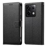 Funda Para Foxdock Xiaomi Redmi Note 13 Pro 5G– Cuero Premium, 3 Ranuras Para Tarjetas, Protección Contra Impactos