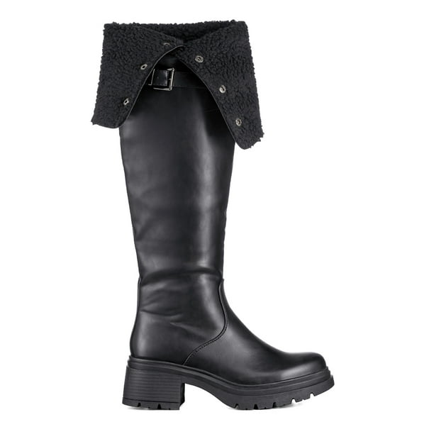 Botas Largas Mujer De Moda Comodo Tacon Grueso Weide CZY615