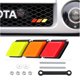 thumbnail image 1 of El inserto de la parrilla adorna la insignia tricolor HUAPX de Toyota Tacoma, 1 of 6