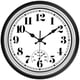 thumbnail image 1 of Reloj de pared JENLYSTIME de 30 cm, retro, resistente al agua con termómetro, 1 of 7