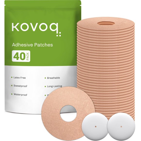 Parches adhesivos KOVOQ para Libre 2 &Lingo, Medtronic Guardian