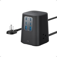 Estación De Carga Anker 100W 9 En 1 Usb C Regleta 4 Usb C