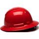thumbnail image 3 of Gorro Pyramex Ridgeline con trinquete de 4 puntas, ala completa, rojo, 3 of 4