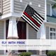 thumbnail image 2 of Bandera Anley Fly Breeze Thin Red Line EE. UU., 90 x 150 cm, poliéster, 2 of 6