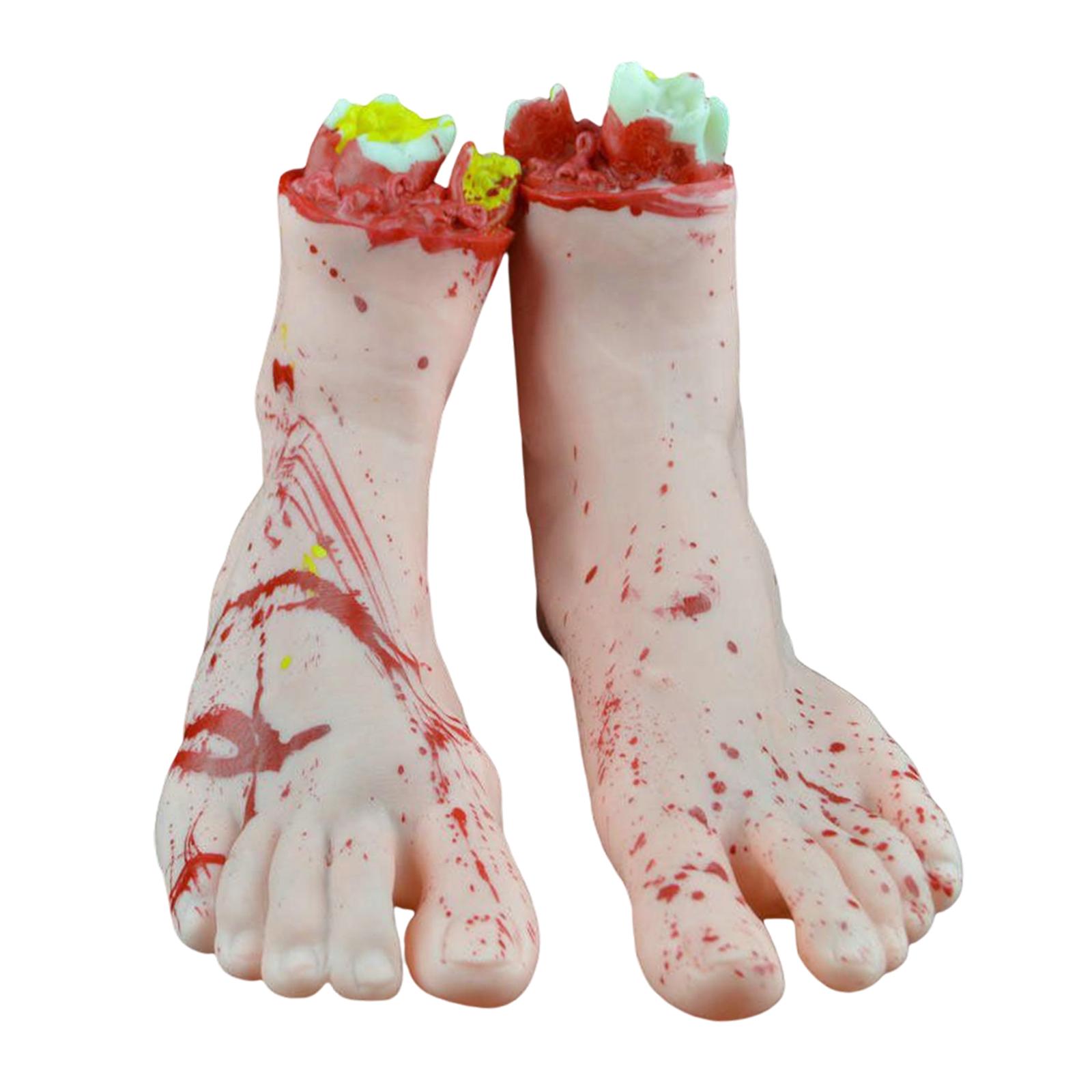 Bothyi - Accesorios Artificiales Partes Del Cuerpo De Halloween Para Decoración De Juegos De Rol