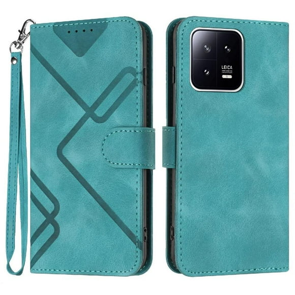 Funda FOXDOCK para Xiaomi Mi 13 Pro – Tipo libro con soporte, billetera, correa y diseño elegante