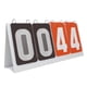thumbnail image 2 of Flip Number Score Board Marcador Deportivo Para Baloncesto Voleibol Fútbol Rojo Y Gris, 2 of 5