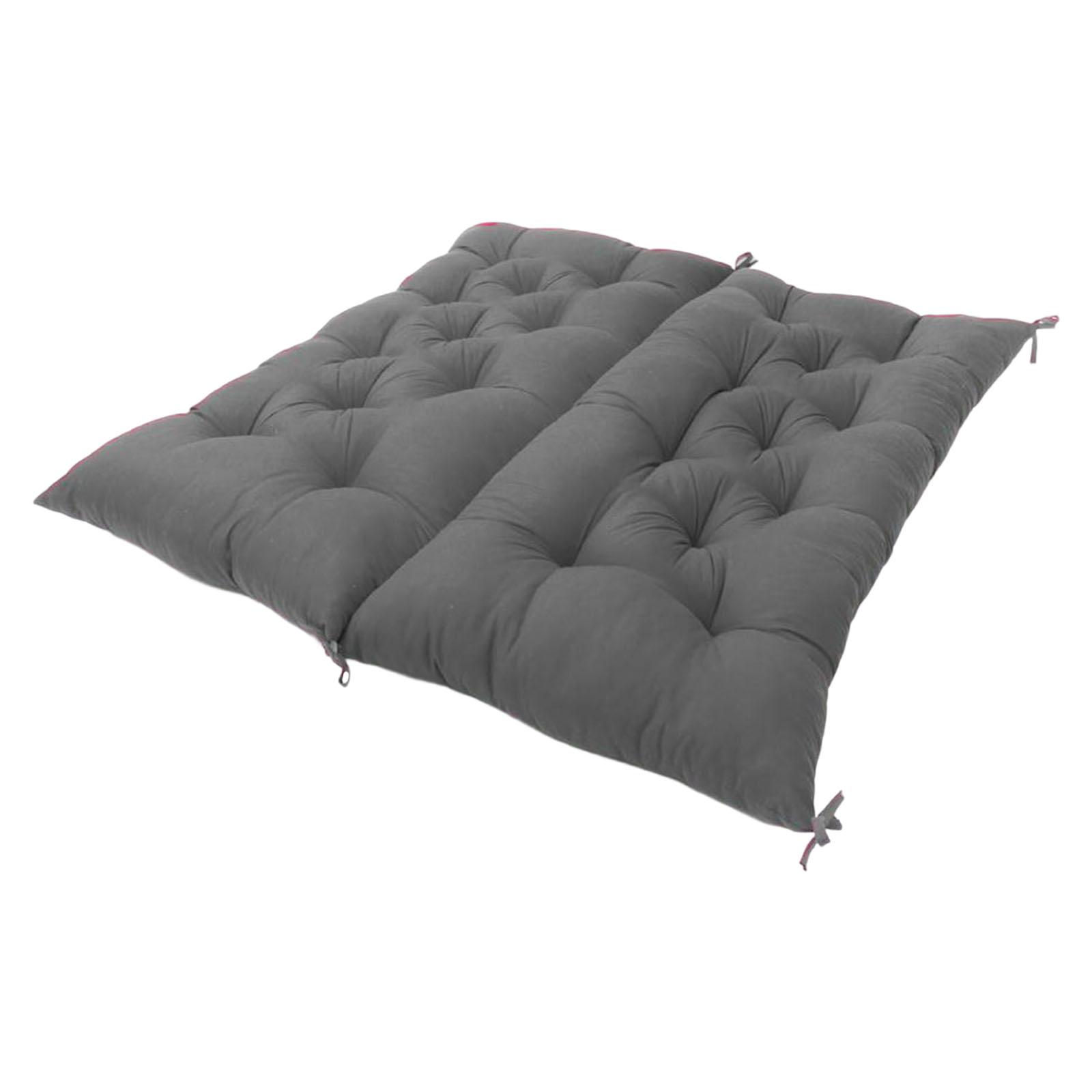 Magideal - Cojín Para Silla De Huevo Cojín Para Silla De Patio Cojín Para Columpio De Jardín Suave Alfombrillas Para Sillas Cojines Para Sillas Colgantes Cojines Gris Oscuro