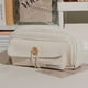 thumbnail image 3 of Button Cotton Rope Cute Pencil Case Large Opening And Large Capacity Canvas Stationery Bag Student Learning Supplies Storage Bag Pencil Case Female DIY Cosmetic Bag Convenient Travel Handbag, 3 of 5