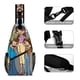 thumbnail image 3 of Maya y Miguel Riñonera Bandolera con Estampado Integral para Hombres y Mujeres, Bolso Cruzado Gráfico de Tendencia, Mochila de Hombro Streetwear para Ciclismo y Deportes, Riñonera Versátil Casual, 3 of 6