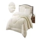 thumbnail image 2 of Cobertor Plush De Invierno Con Chiporro Cs Plaza Y Media Blanco Invierno, 2 of 4