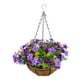 thumbnail image 5 of Cesta Colgante De Flores Artificiales Para Decoración, Planta Colgante Para Césped, Balcón, Patio, Violeta, 5 of 5