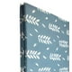 thumbnail image 2 of Mantel Rectangular Amelie Estampado / Celeste Hojas Blancas – Doral, 2 of 3