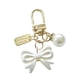 thumbnail image 1 of Llavero De Perlas Artificiales Colgante Llavero Para Decoración Accesorios De Mujer Bowknot, 1 of 3