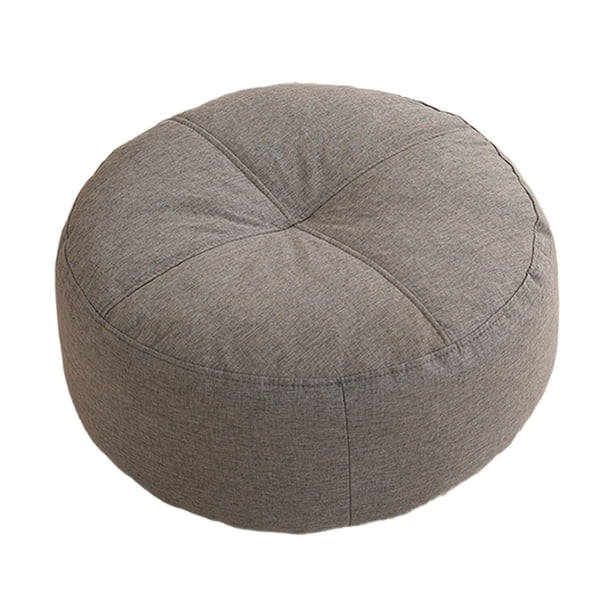 Almohada Redonda Para El Suelo, Almohada De Meditación Para Adultos, Silla Para Niños, Estudio, Gris Oscuro
