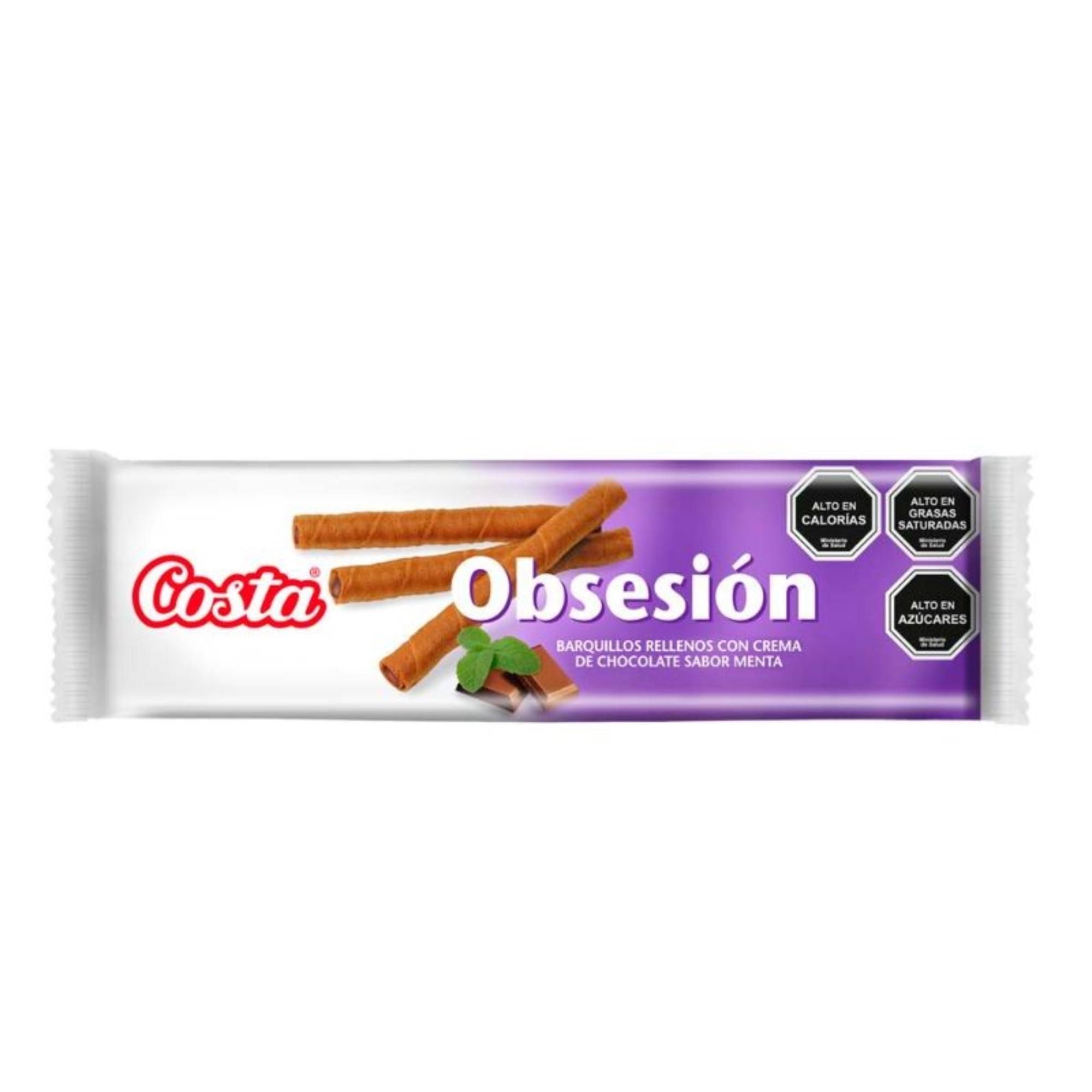 Galletas Obsesión Menta Bolsa 85 g Costa