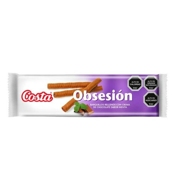 Galletas Obsesión Menta Bolsa, 85 g