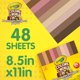thumbnail image 4 of Papel de construcción Crayola Colors of The World 24 colores, 4 of 8
