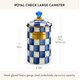 thumbnail image 4 of Contenedor para Alimentos MACKENZIE-CHILDS Grande 64oz Azul, 4 of 6