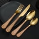 thumbnail image 4 of XmhyTop 4 Piezas Cubiertos de, Utensilios de Cocina y Cubiertos Cotidianos,Cuchillo de Mesa,A, 4 of 5