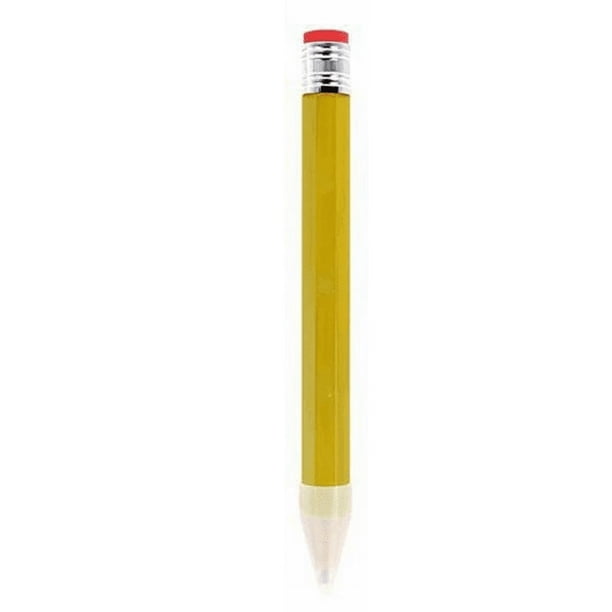 1pc 13.78inch Wooden Colorful Handcraft Large Pencil For School Office Supplies Student Stationery Gift