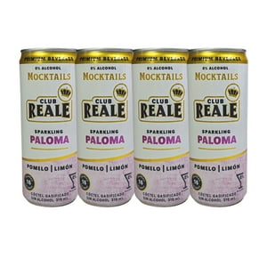 Club Reale - Pack Paloma, Cocktails Sin Alcohol, Latas De 310 Cc, 4 Unidades