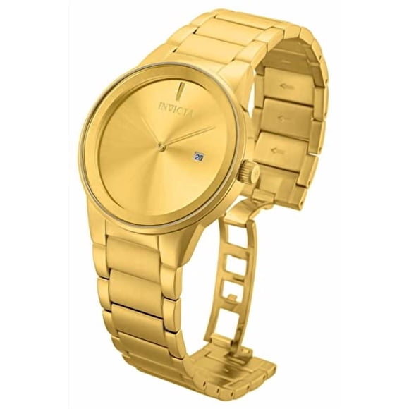 Invicta Specialty Quartz Gold Dial Reloj para hombre 29471