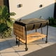 thumbnail image 5 of Parrilla a Carbon Plana Con Mesa de Apoyo, 5 of 9