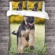 thumbnail image 3 of Juego de ropa de cama Entemah para perro pastor alemán, funda nórdica impresa en 3D, 3 piezas, suave y transpirable, con funda de edredón y fundas de almohada., 3 of 3