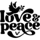 thumbnail image 1 of Sticker Love And Peace World Paloma Paz Auto Camioneta, 1 of 3